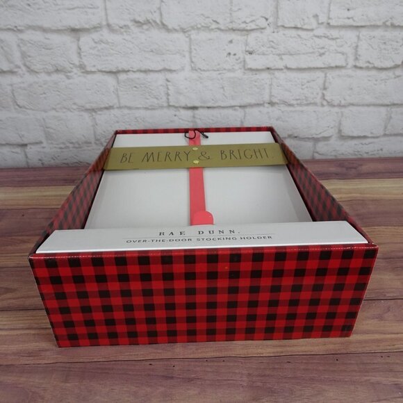 New Rae Dunn Over The Door Stocking Holder Christmas Decor Farmhouse New - Picture 6 of 11